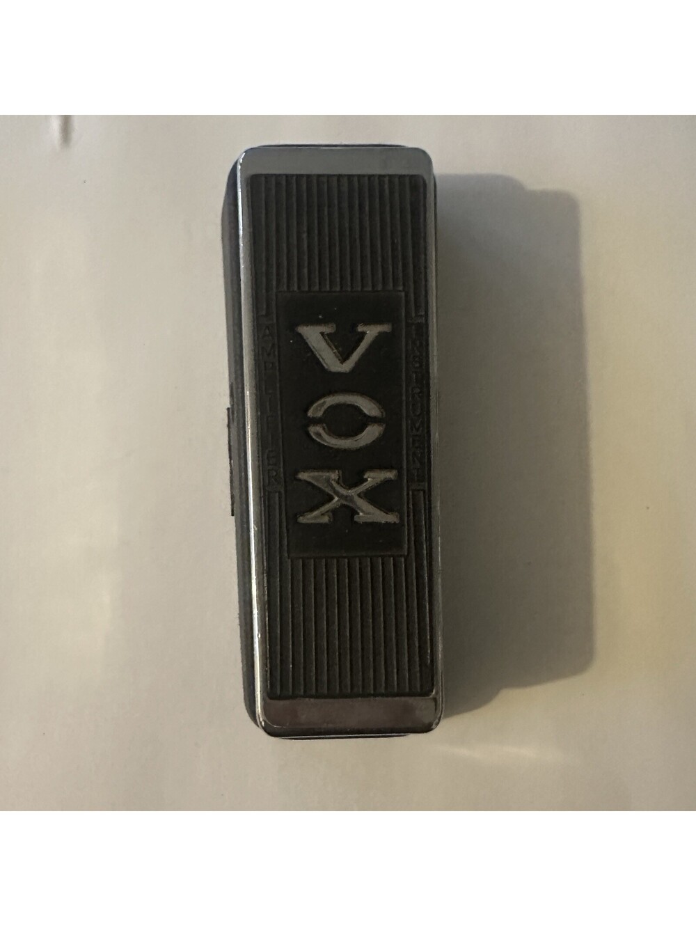 VOX Wah Guitar Pedal Modified Whipple Inductor 9V Power Jack Tested